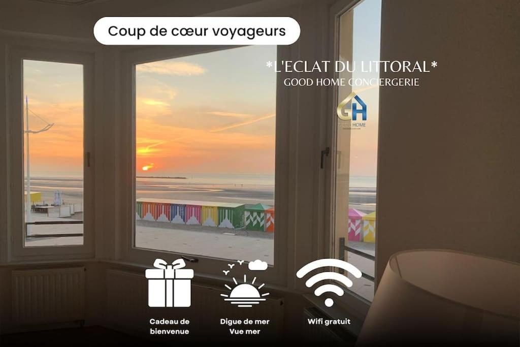 L'Eclat Du Littoral Vue Mer - Good Home Dunkirk Exterior photo